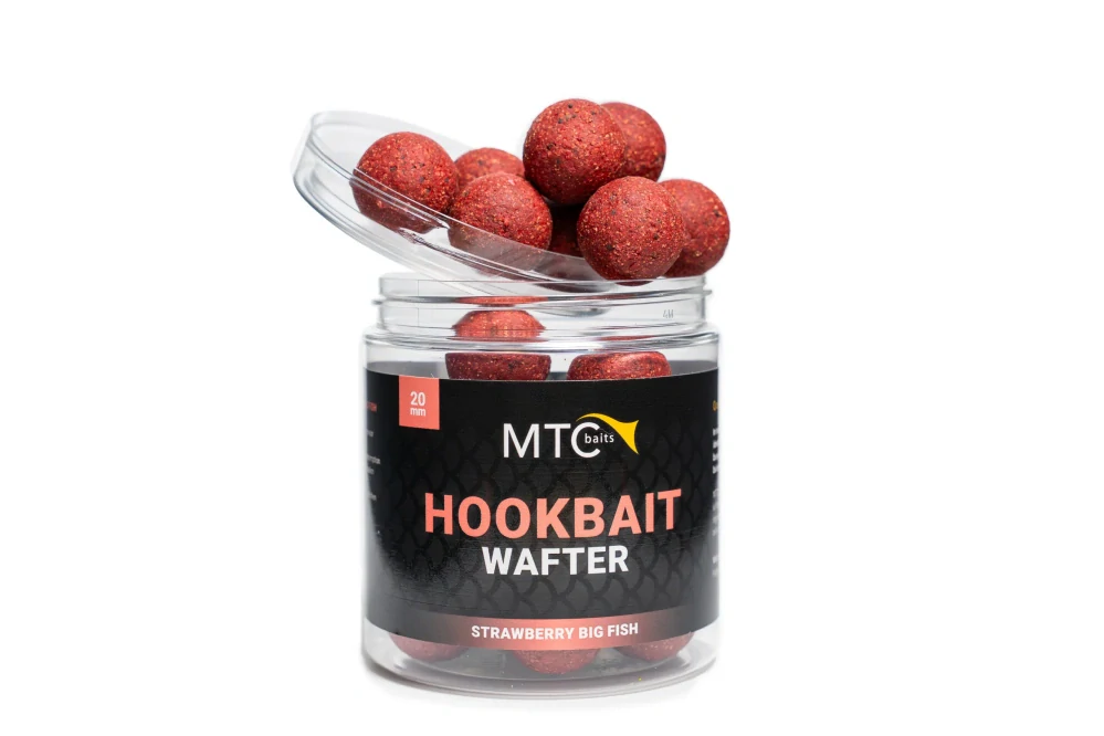 Hookbait Wafter Strawberry Big Fish